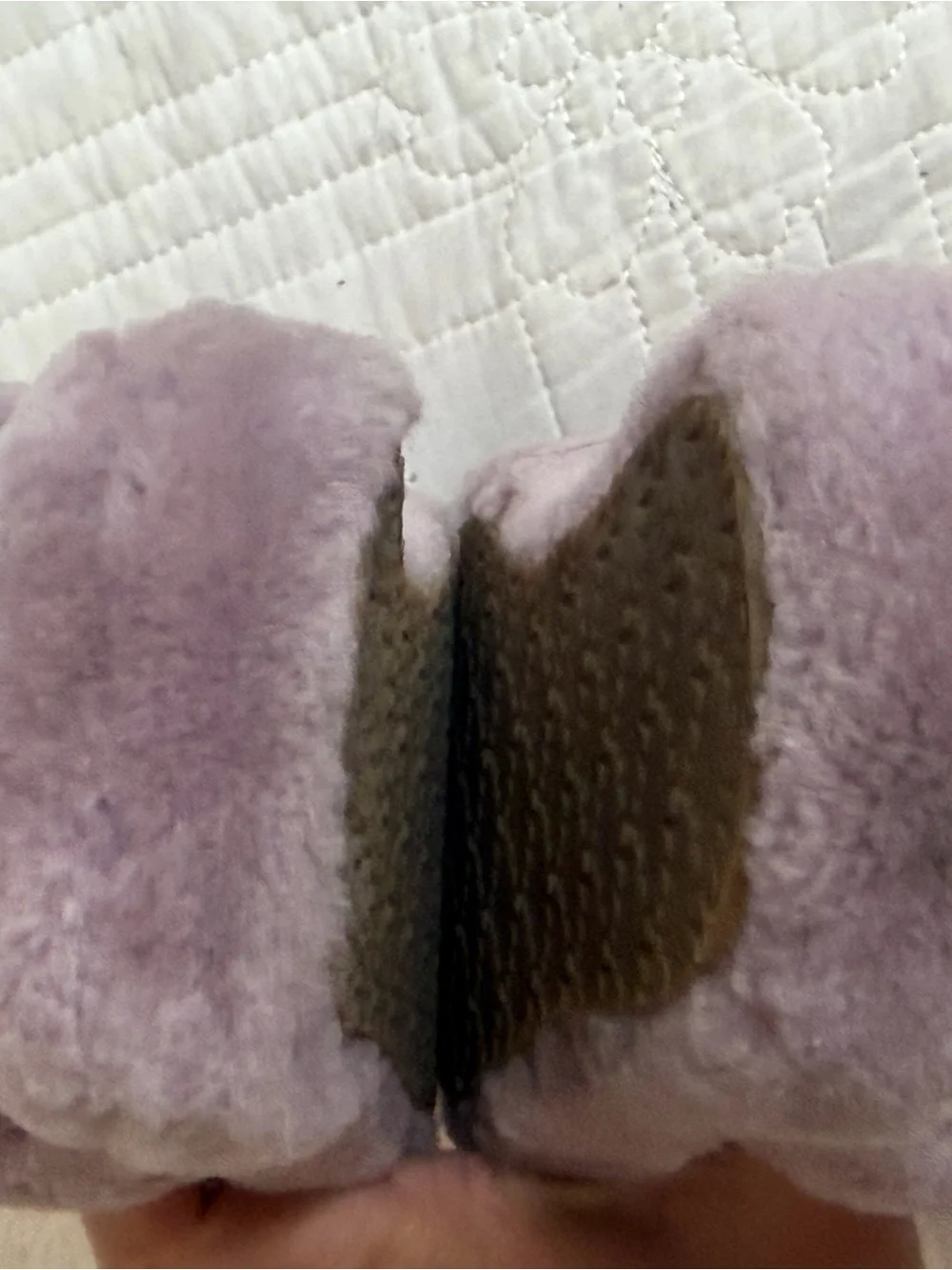 UGG Girls Size 5 Kids' Oh Yeah Slipper 1115752K Lilac Purple Slide Comfy